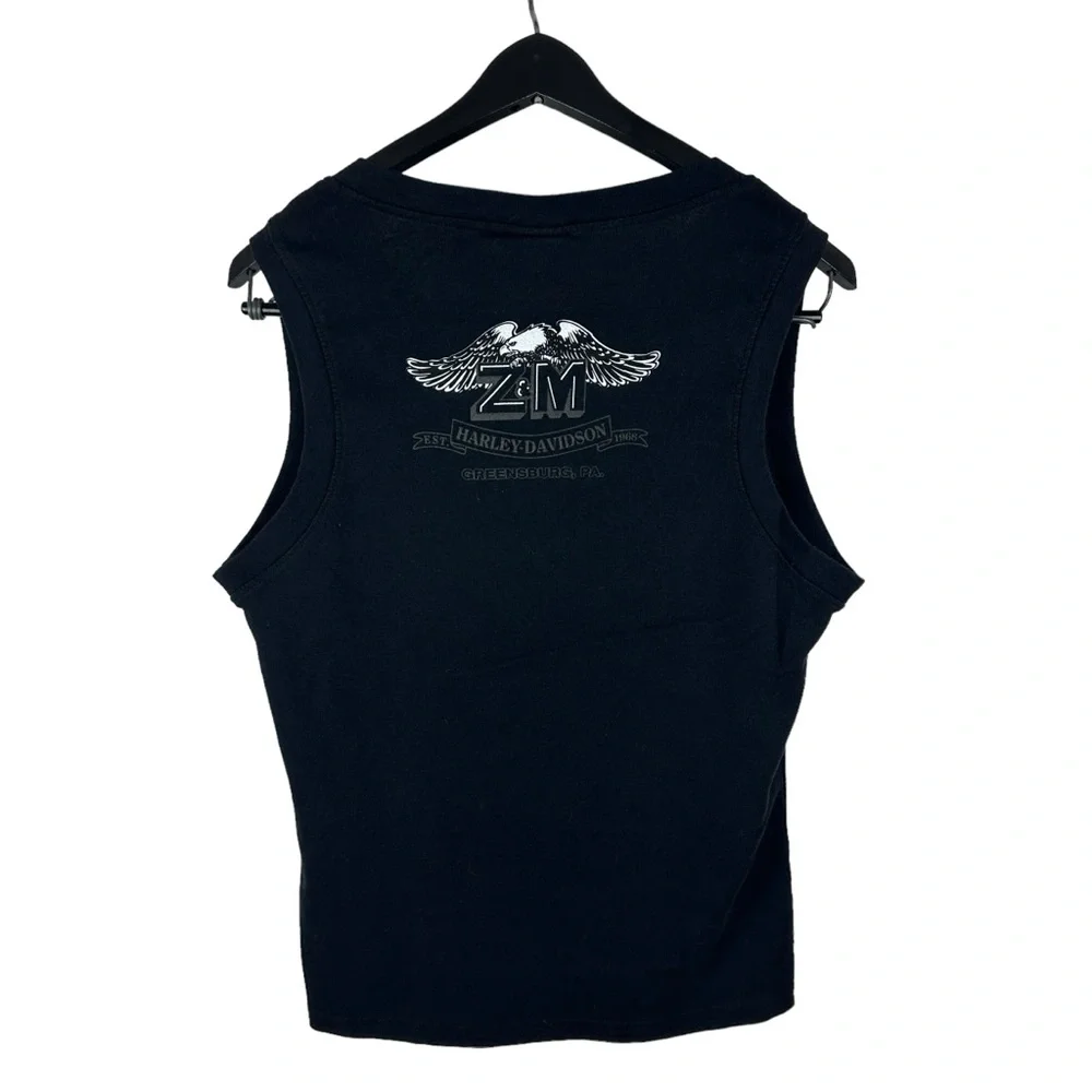 Vintage 90s Women’s Harley Davidson Motorcycles Shirt Size 2XL - Picture 2 of 8